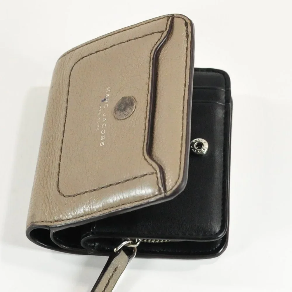 Marc Jacobs Mink Beige Bifold wallet